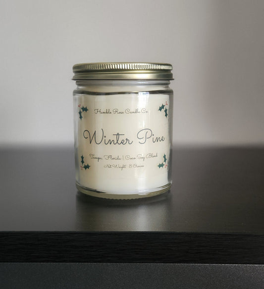 Winter Pine Candle      8oz  Fall/Holiday Collection