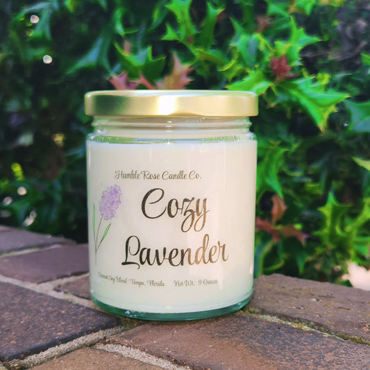 Cozy Lavender Candle     9 Oz